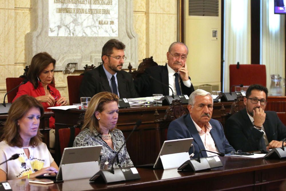Tensa comisión de investigación de Urbanismo en el Ayuntamiento de Málaga