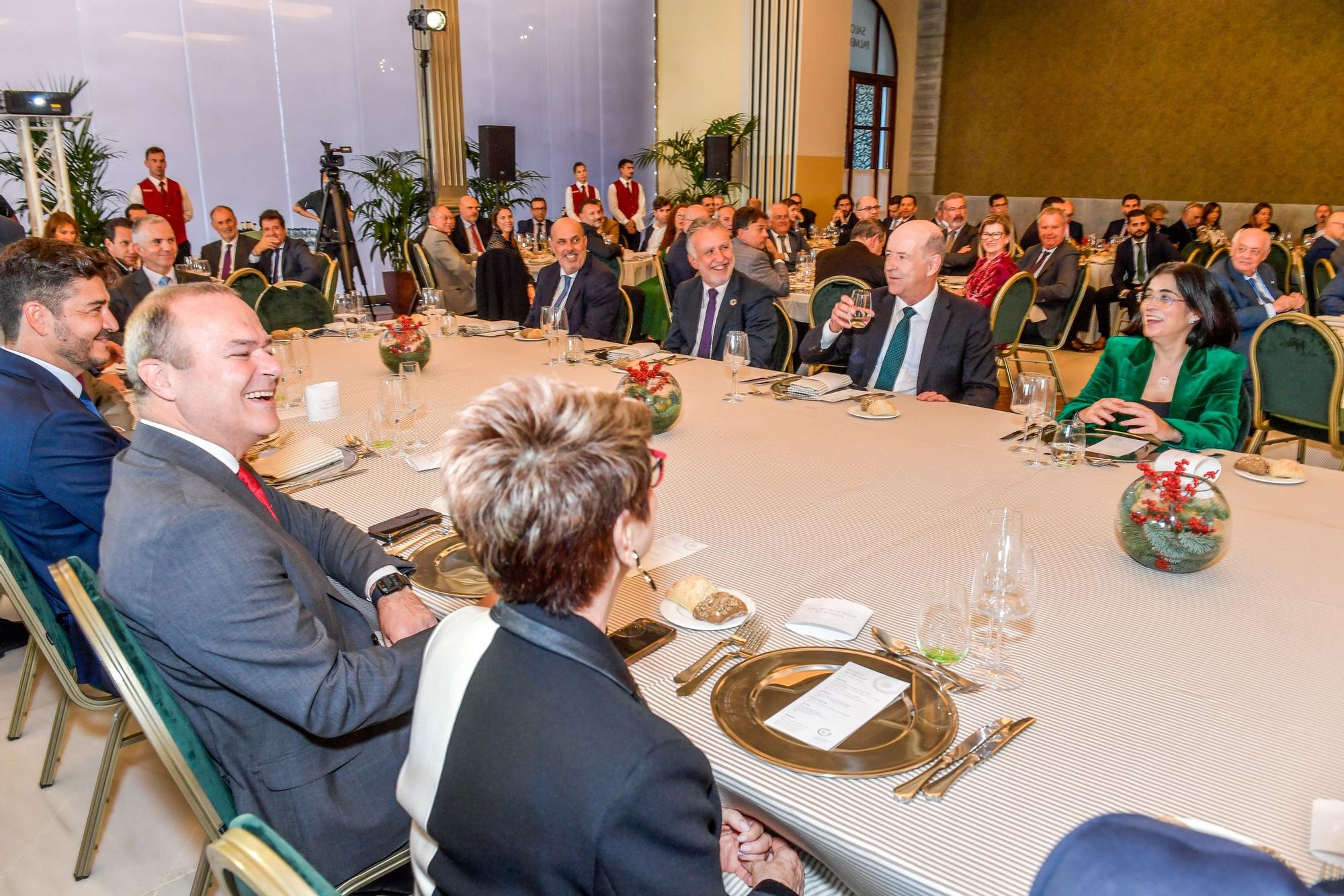 Brindis navideño de la Confederación Canaria de Empresarios