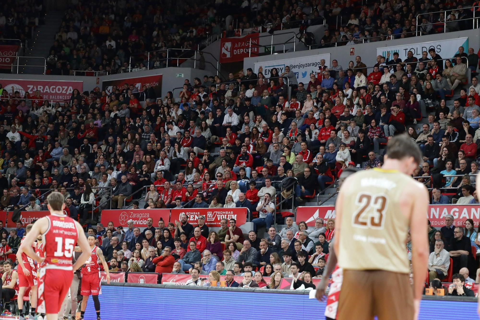 Así ha sido el partido entre el Casademont Zaragoza y el Girona