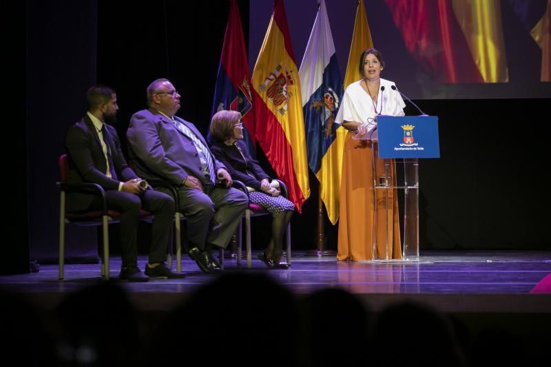 07.11.18. Las Palmas de Gran Canaria. Acto Institucional de entrega de Honores y Distinciones de la Ciudad de Telde. Foto Quique Curbelo  | 07/11/2018 | Fotógrafo: Quique Curbelo