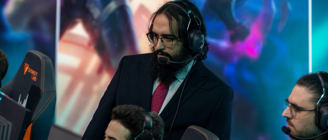 Tomás 'Melzhet' Campelos, durante una partida de 'League of Legends' de Mad Lions Koi