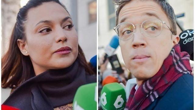 Elisa Mouliaá e Íñigo Errejón, en imagen de archivo