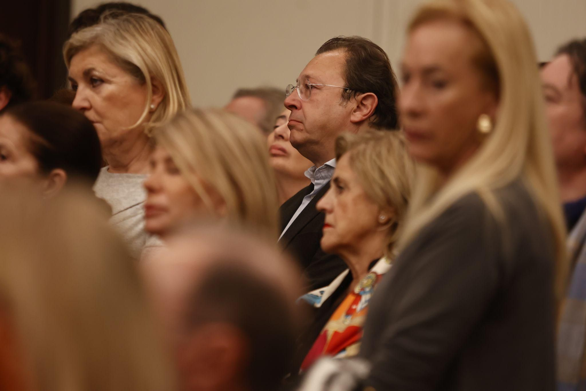 Los asistentes a la presentación del libro de Francisco Camps en un hotel de València