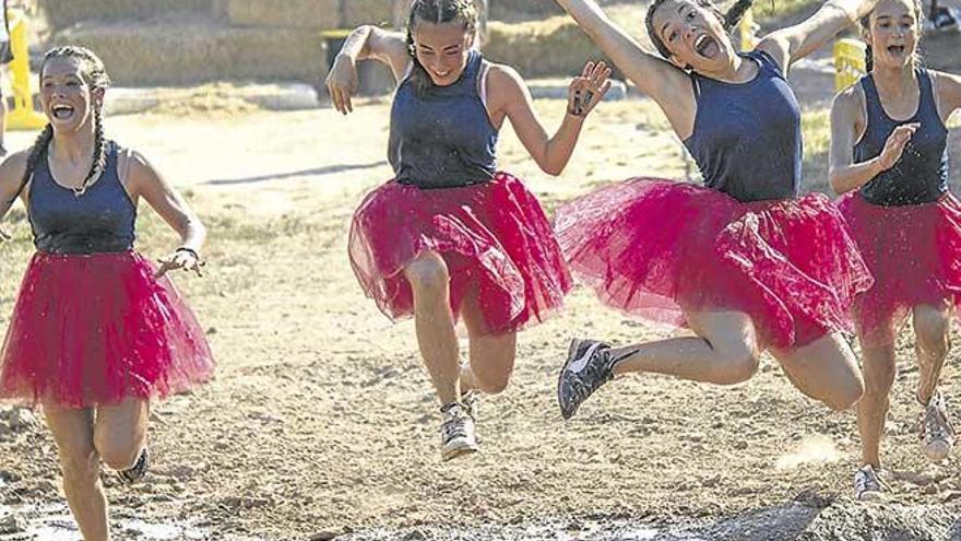 Los participantes compitieron, pero también se divirtieron con esta edición.