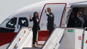 El rey Felipe VI (i) y la reina Letizia(d).