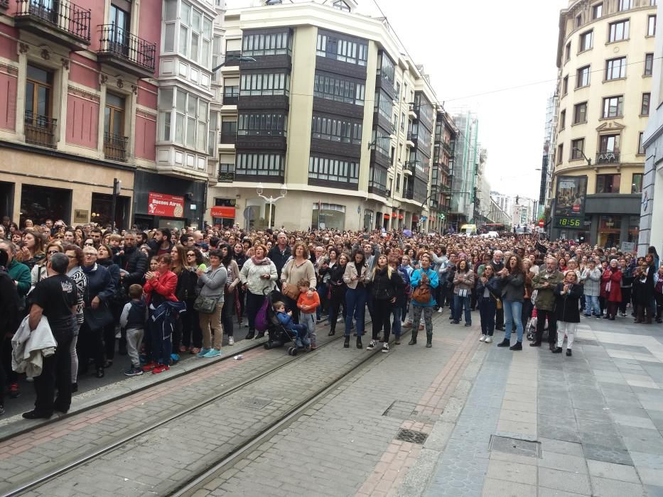 Concentración contra la sentencia por el juicio ...