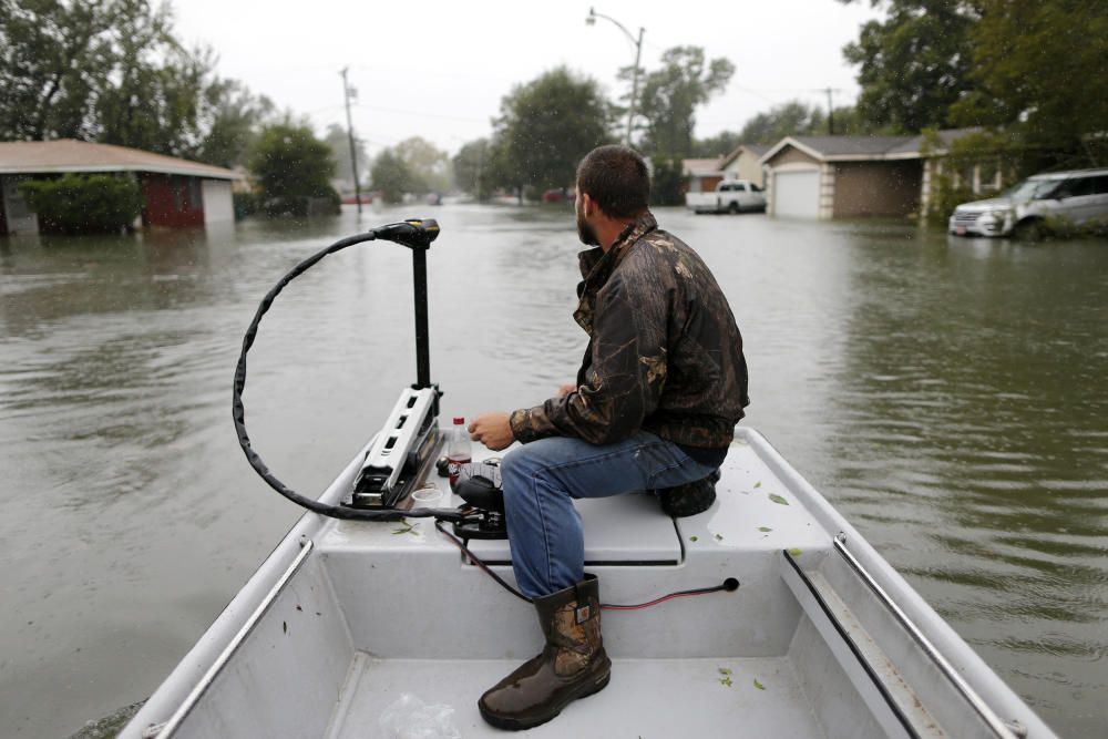 La tormenta tropical Harvey asola Texas