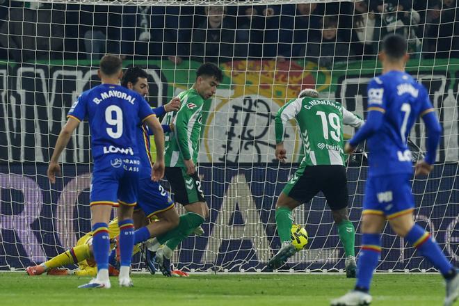 Las imágenes de la victoria del Real Betis ante el Getafe en La Cartuja