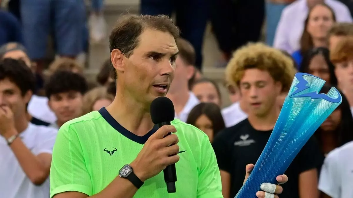 El vacile de Nadal a Murray: "Tal vez tengas más opciones en el golf"
