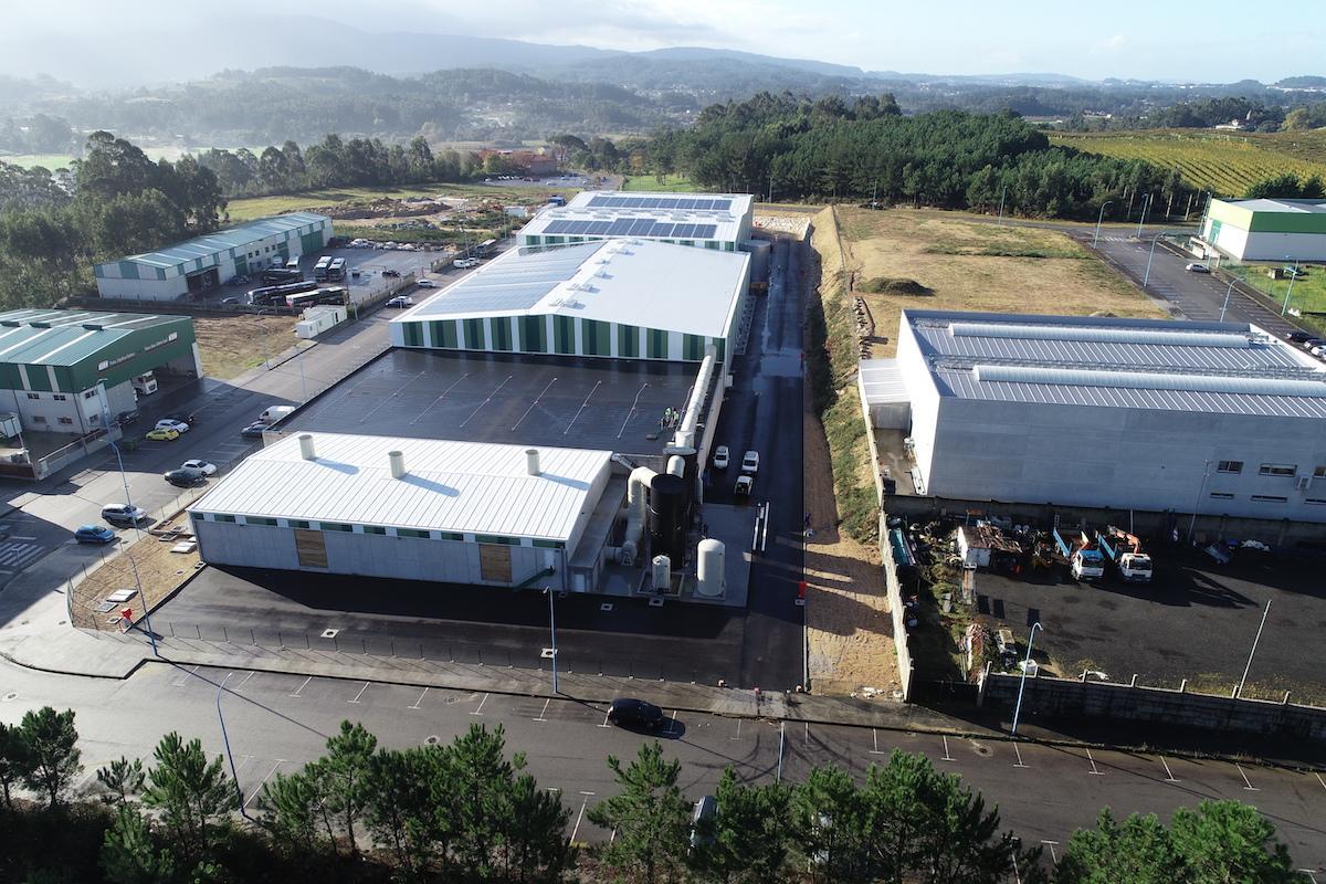 Planta de compostaje de Vilanova de Arousa.