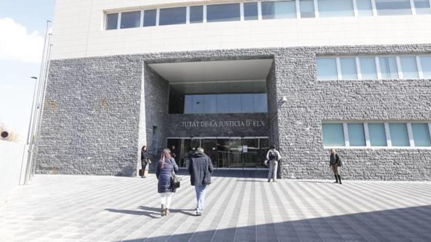 La Ciudad de la Justicia de Elche, que acogió el juicio contra la acusada.