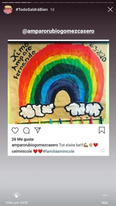 Los niños valencianos dibujan esperanza frente al coronavirus