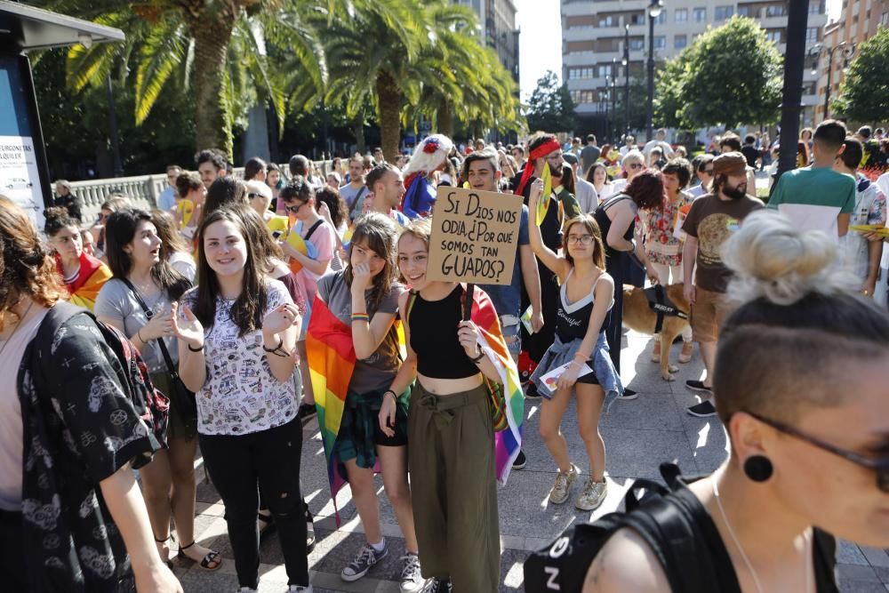 Desfile del "Orgullo del Norte", en Gijón