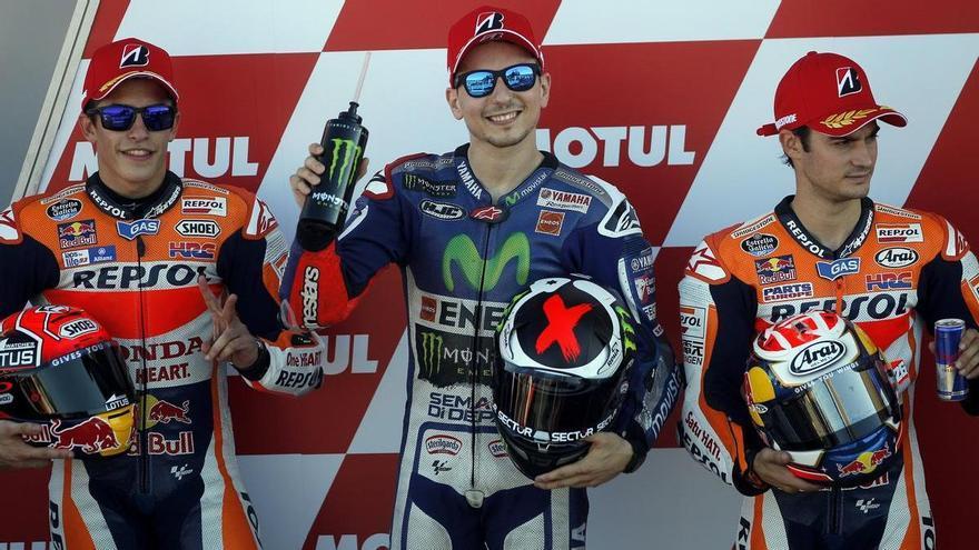 Márquez desvela por qué no adelantó a Lorenzo en Cheste cuando se jugaba el título con Rossi