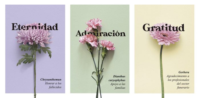 Tanatorios de Córdoba ha recurrido al lenguaje de las flores y su simbología