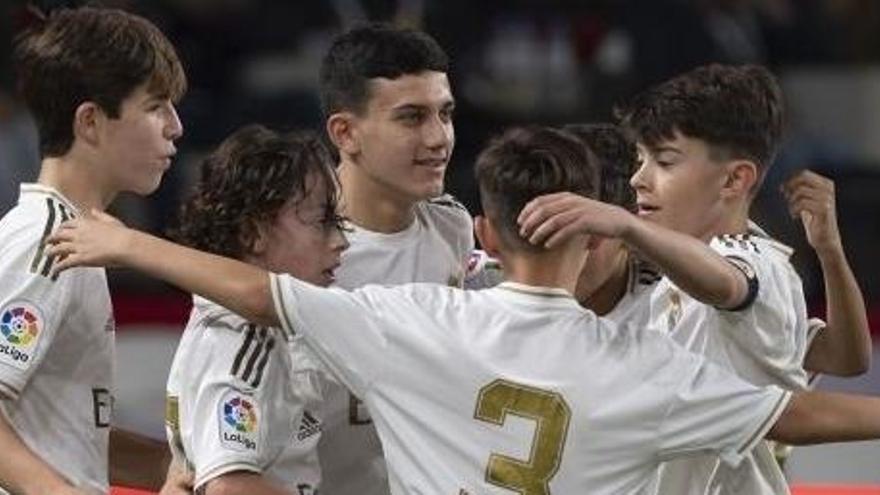 El hijo de Reyes hace campeón de LaLiga Promises al Real Madrid con cuatro goles