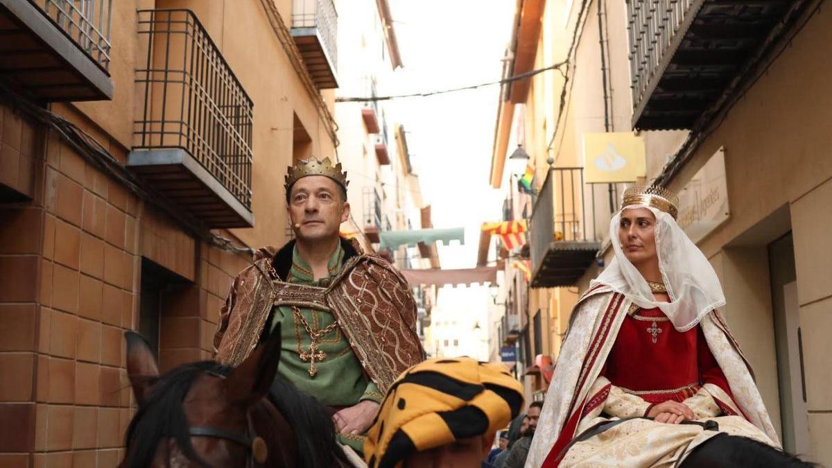 Recreación de este fin de semana en Borja.