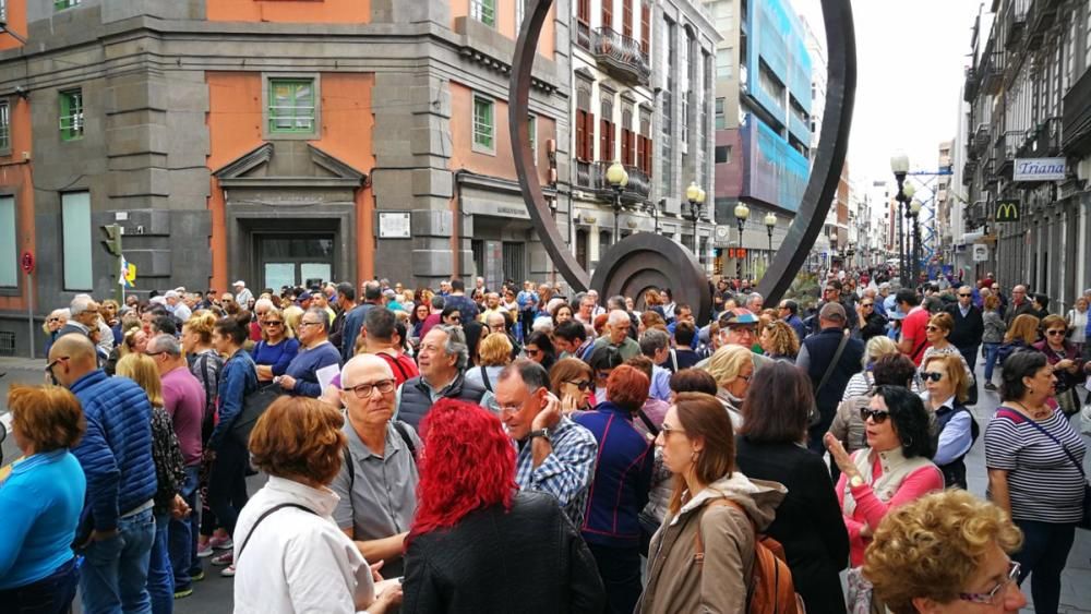 Las Palmas de Gran Canaria sale a la calle "por unas pensiones más dignas"