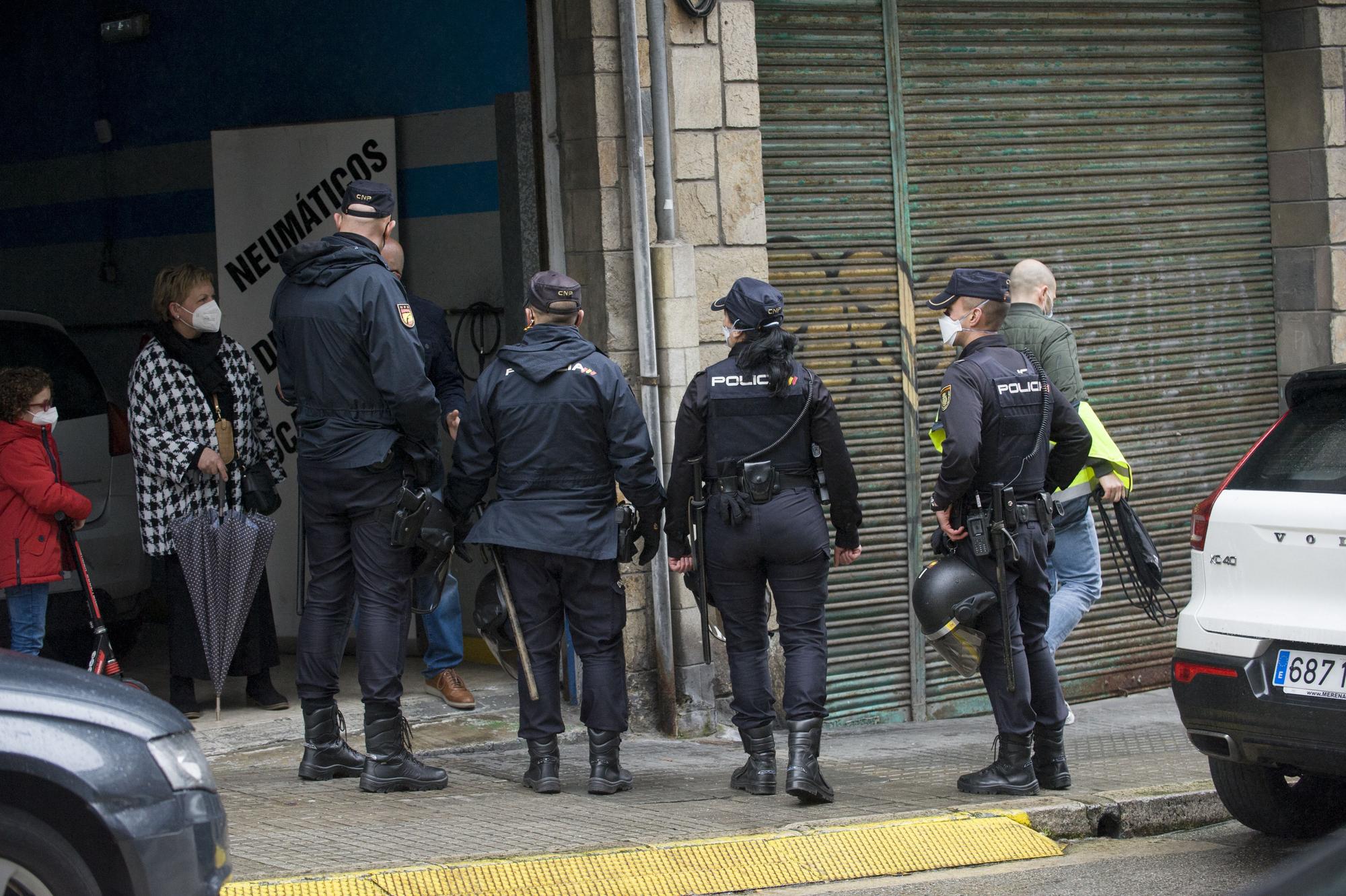 Ocupas se niegan a salir de un edificio en A Falperra tras pedírselo el 091