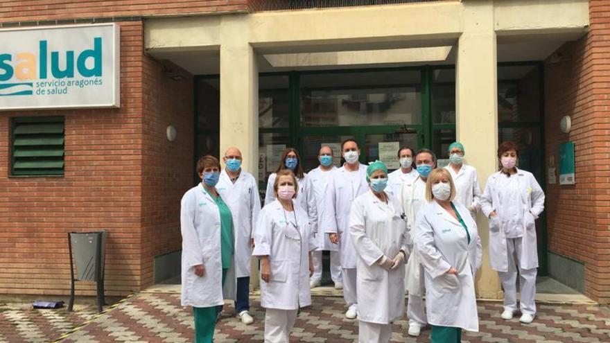 Sanitarios del centro de salud de Tauste: «Nos sentimos abandonados»