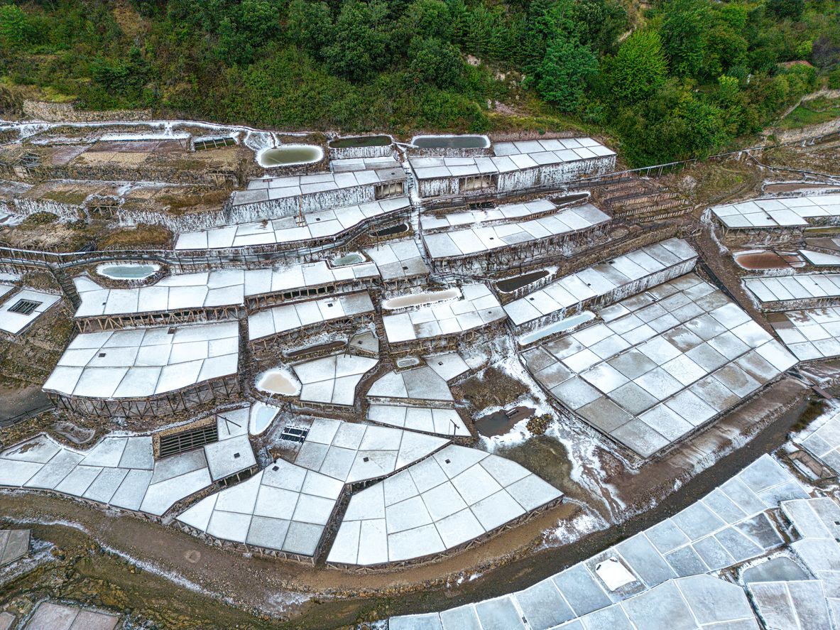 El Valle Salado de Añana tiene una extensión de más de 100.000 metros cuadrados