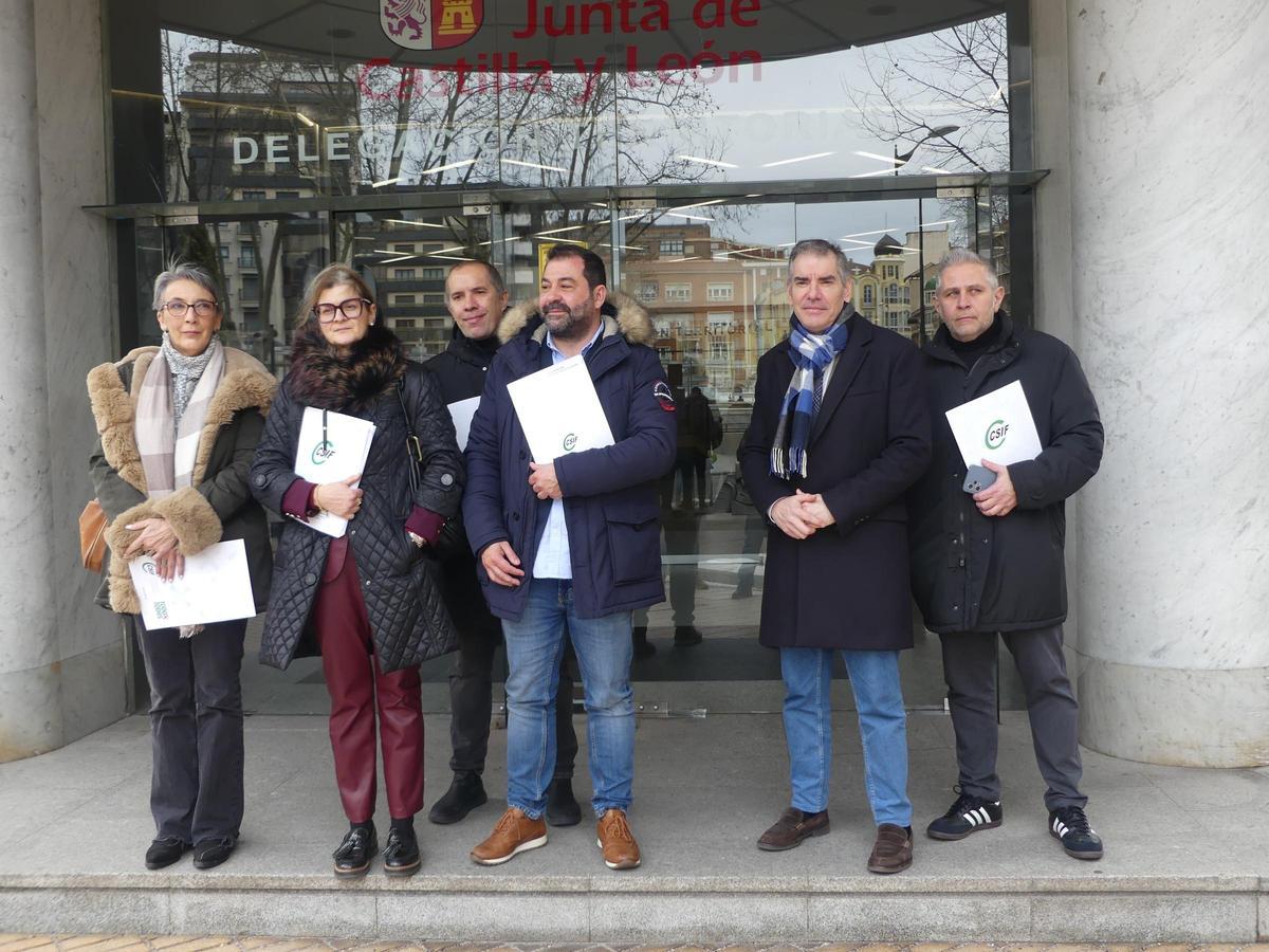 Elena Moral, Rosa María Herrero, Agustín Argulo, David Gómez y Benjamín Castro,