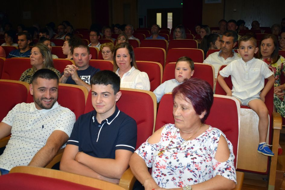 Un momento de la fiesta de graduación del IES de Valga.