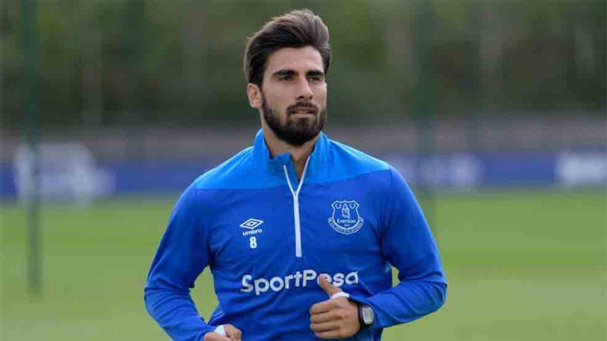 André Gomes se siente feliz en el Everton