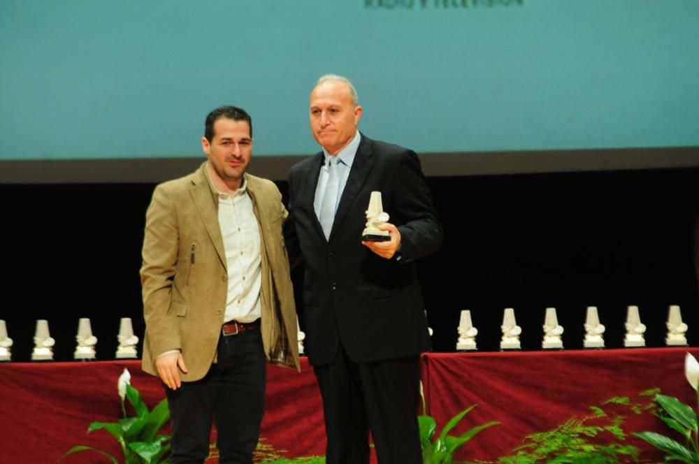 Numerosos galardonados se dieron cita en la Gala de la Federación de Periodistas de Andalucía, celebrada en Torremolinos