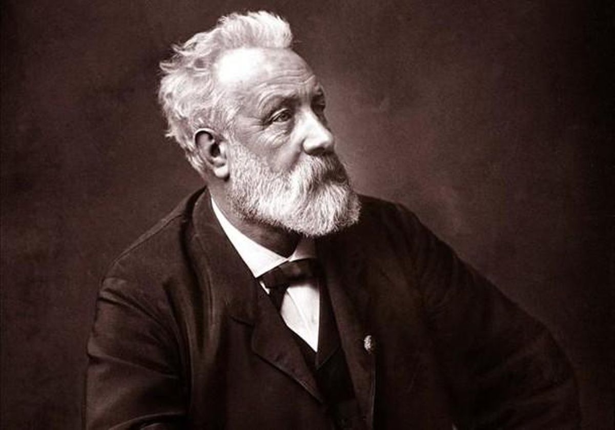 L’escriptor Jules Verne. L’escriptor Jules Verne.