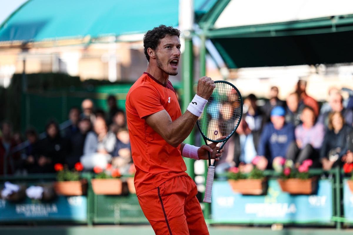 Pablo Carreño durante el Challenger de Murcia