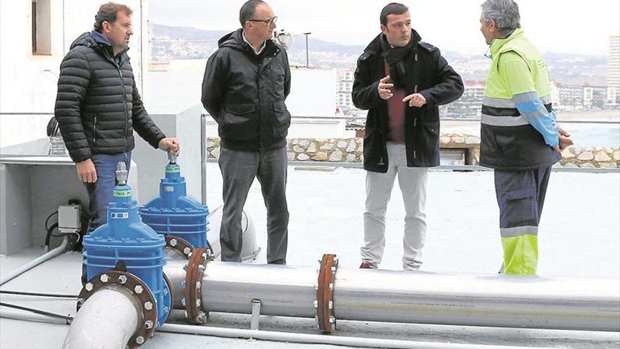 Peñíscola culmina las mejoras del histórico depósito de agua
