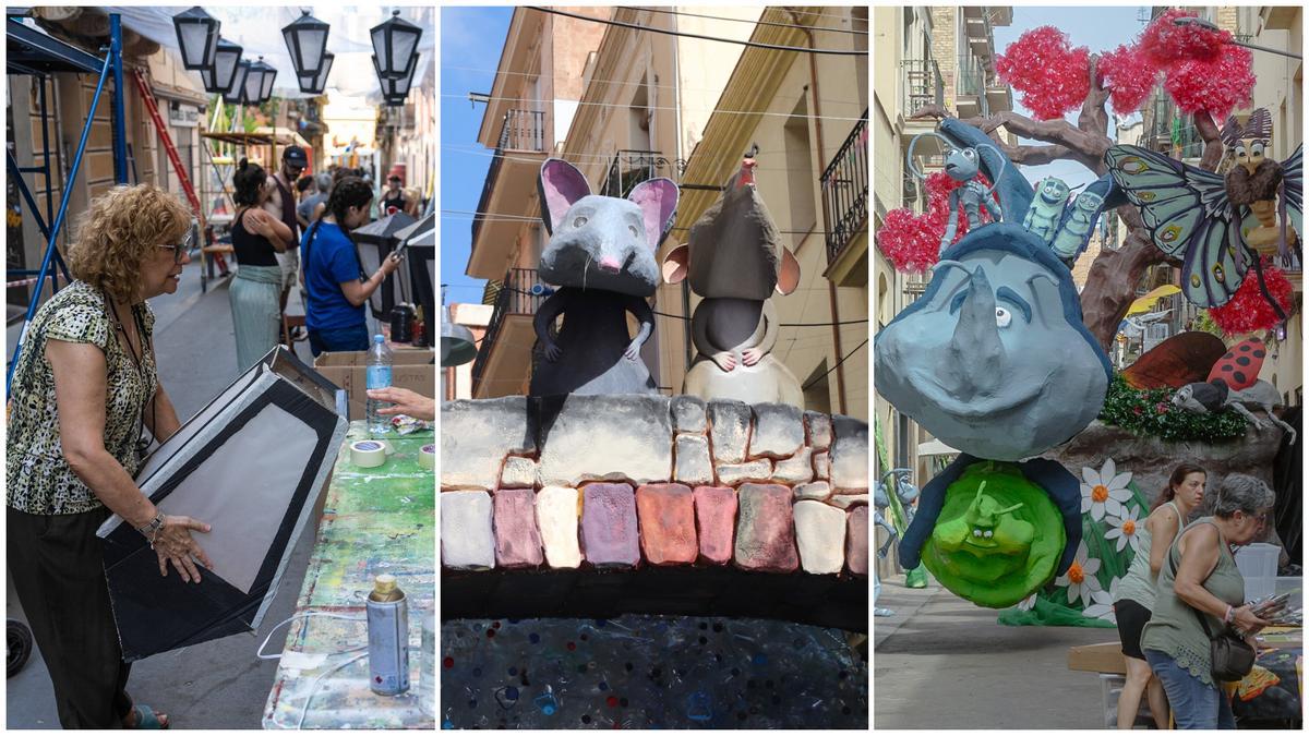 Tres calles decoradas llegan al concurso de las fiestas de Gràcia 2023 con un palmarés destacado