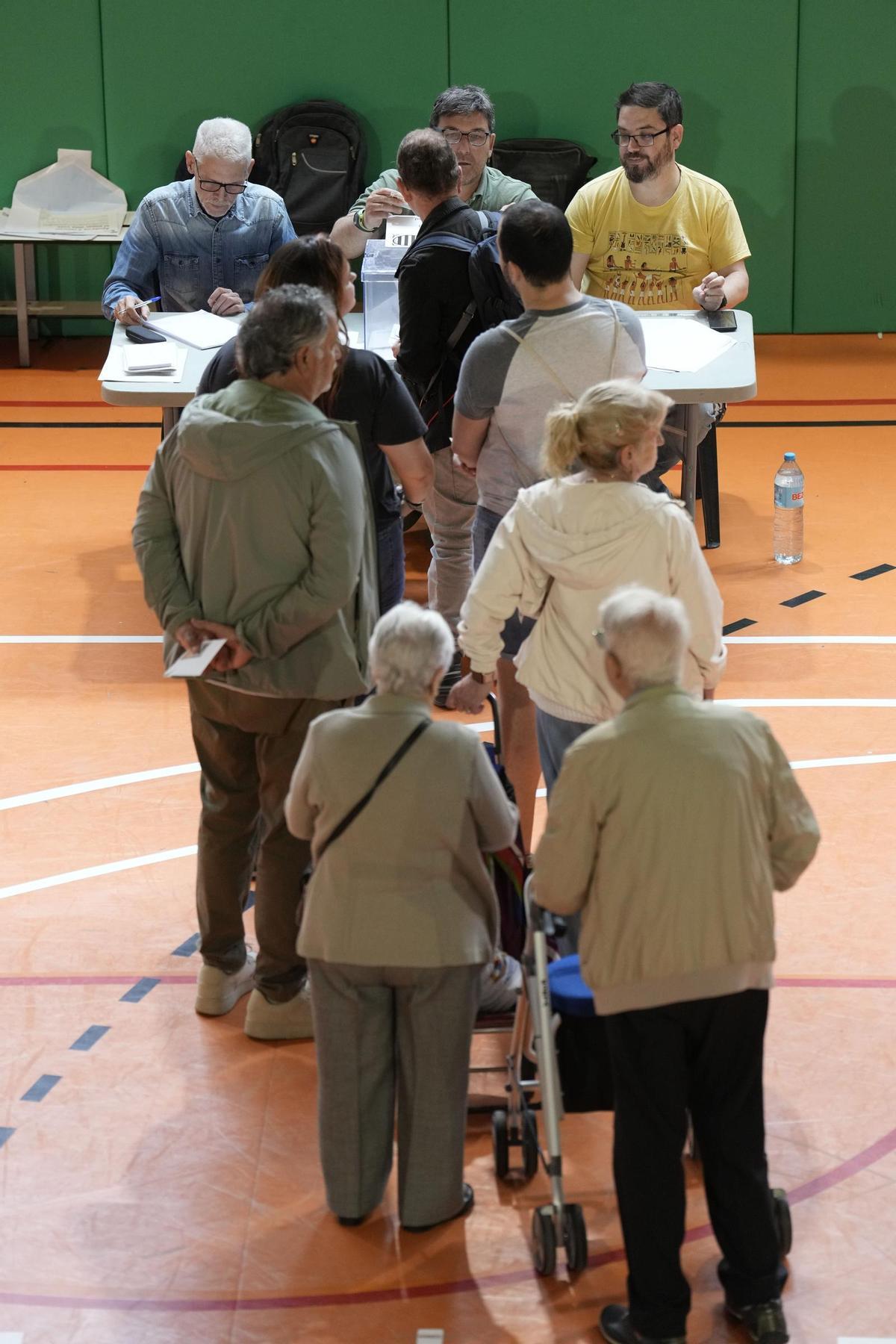 Jornada electoral en Cataluña