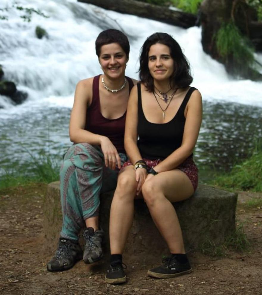 Natalia González e Verónica Ledo.