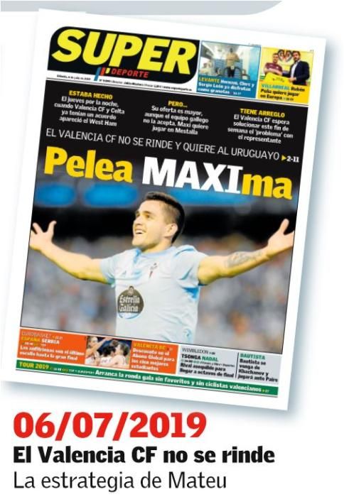 El fichaje de Maxi Gómez por el Valencia CF, día a día