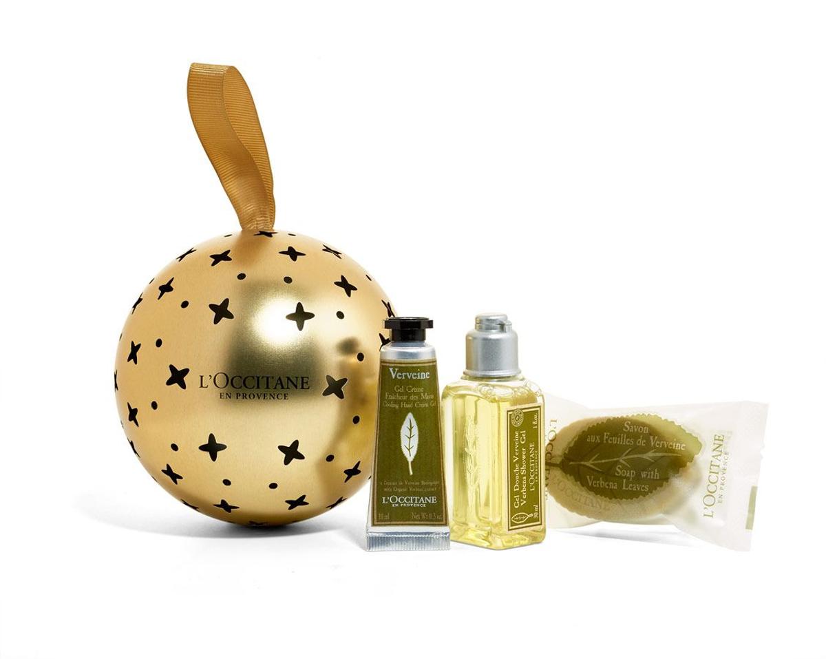 Regalos 'beauty' para Navidad: bola de L'Occitane