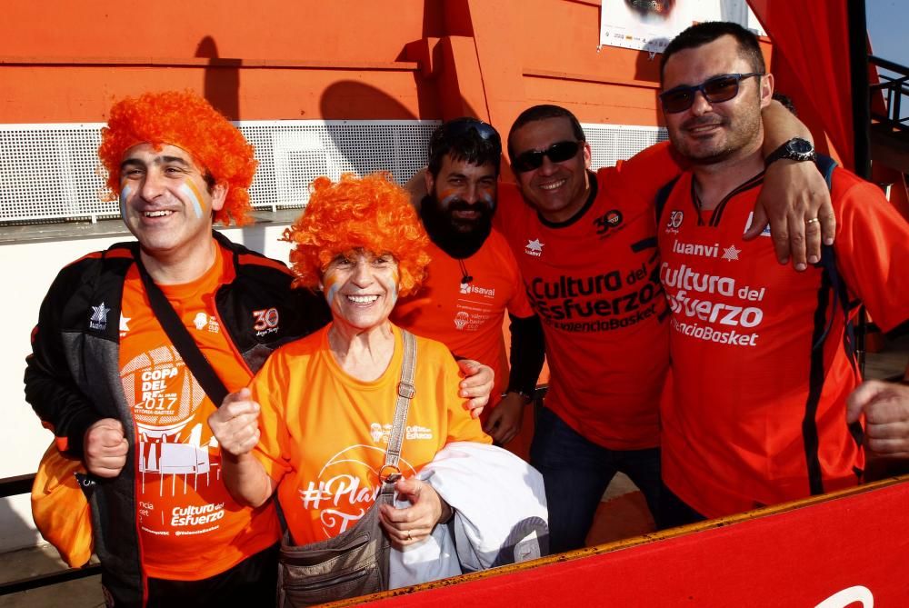 Llegada del Valencia Basket a la final de la Eurocup