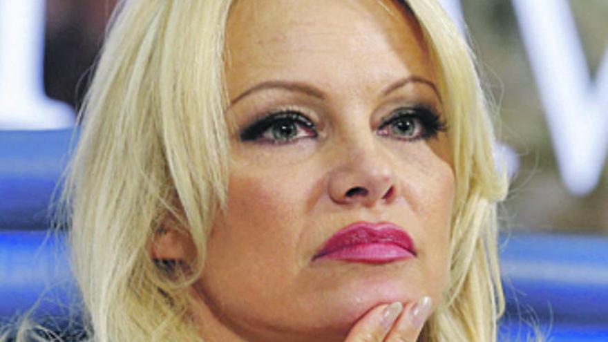 Pamela Anderson, en el Kremlin