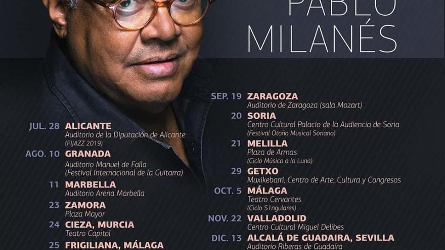 Pablo Milanés dará un concierto gratuito en la Plaza de la Catedral de Zamora