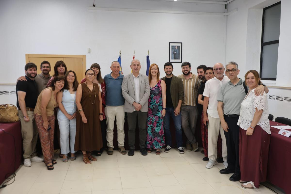 Apoyo de Joan Baldoví y Dolors Gimeno y otros miembros de Compromís.