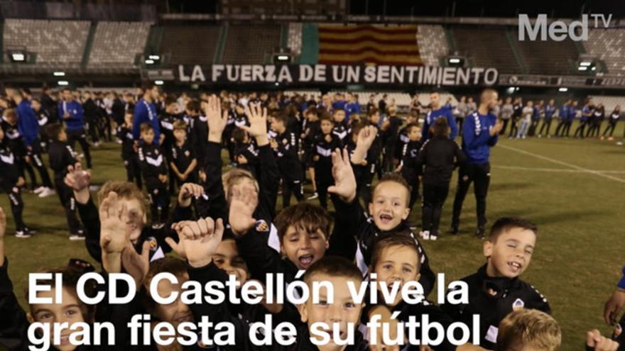 El CD Castellón vive la gran fiesta de su fútbol base