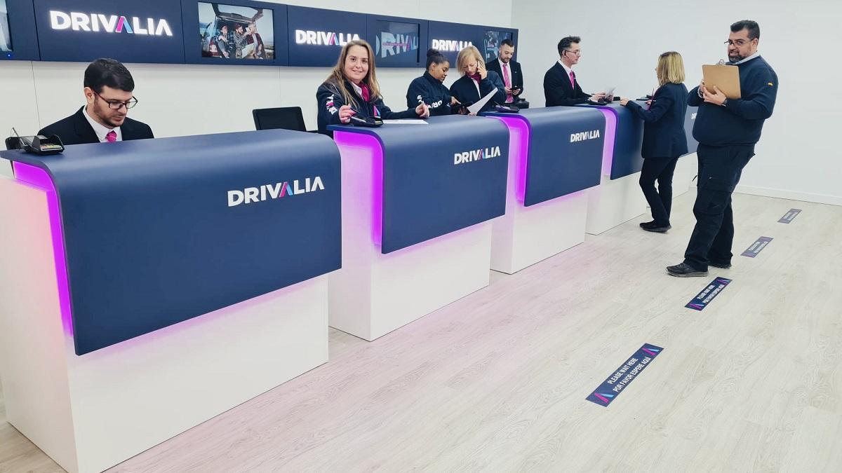 El espacio abierto por Drivalia en las cercanías del aeropuerto de Málaga.