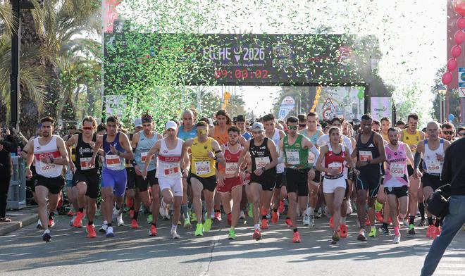 ¿Has corrido en la Media Maratón de Elche? Búscate aquí