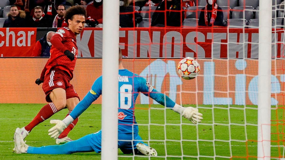 Bayern - Salzbugo: Sané cerró otra goleada del conjunto alemán