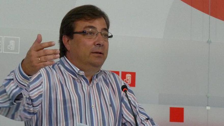 Fernández Vara apuesta por fijar una posición común sobre la deuda histórica