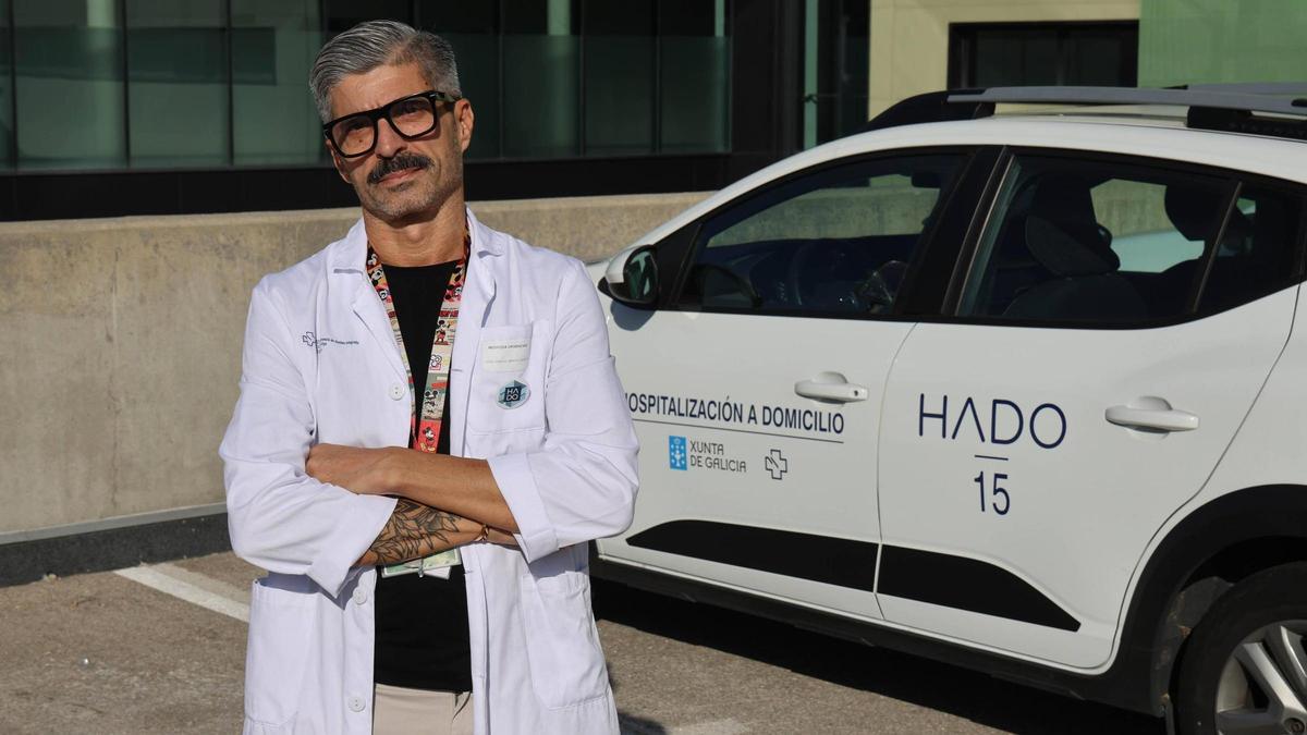 Nuevo jefe de HADO del Chuvi, el doctor José Ignacio Benito García.