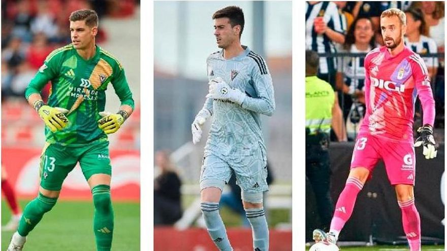 ¡Curioso! El ascenso a Primera entre Oviedo y Mirandés se juega con tres porteros ex de la UD Las Palmas