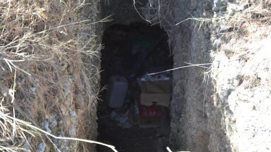 Los ecologistas alertan sobre un gran vertedero en pleno bosque de la Vallesa