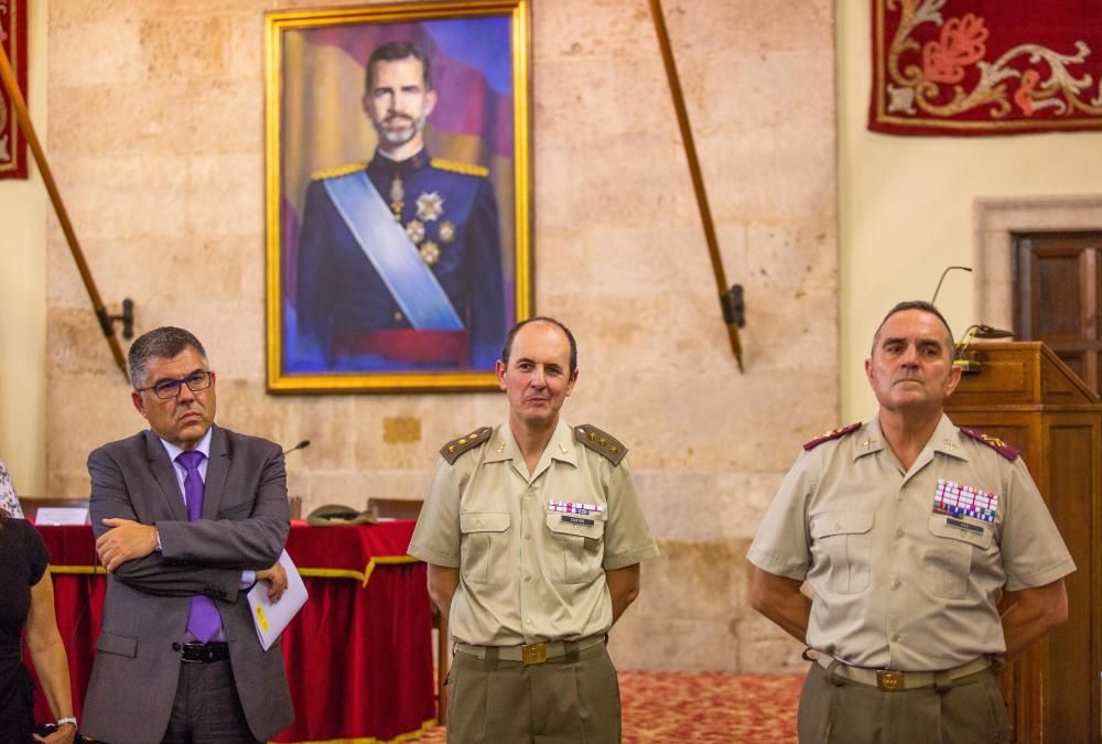 Exposición cartográfica en Capitanía General de València